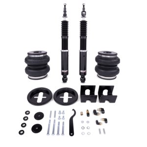 Volkswagen Jetta Suspension Kit - Rear - Air Lift - Performance with Air Spring End Caps, Progressive-rate Bellows, 32-level Damping Adjustment - Silver - `05-`18
